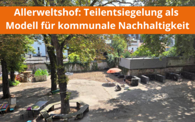 (Teil)-Entsiegelung im Herzen Ehrenfelds